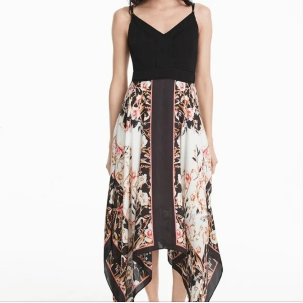 White House Black market handkerchief dress